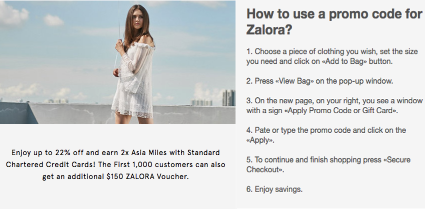 zalora promo code for new customer